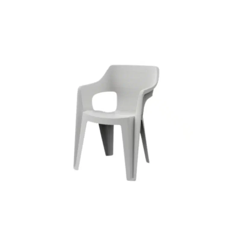 Poltrona da giardino Keter Bilbao impilabile bianca cm 57x57x79 h