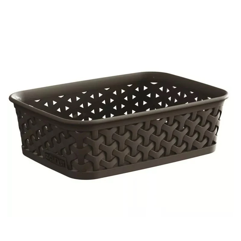 Contenitore Curver My Style A6 marrone cm 19,8x14,2x6 h