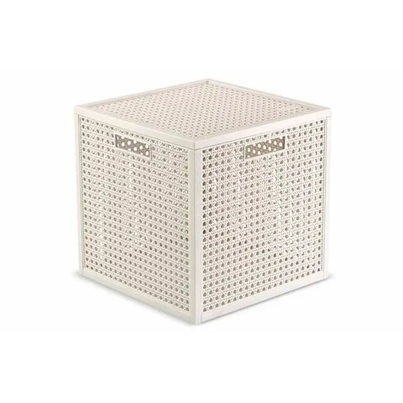 Cesto Curver Kaya cubo bianco 19l cm 28x28x28 h
