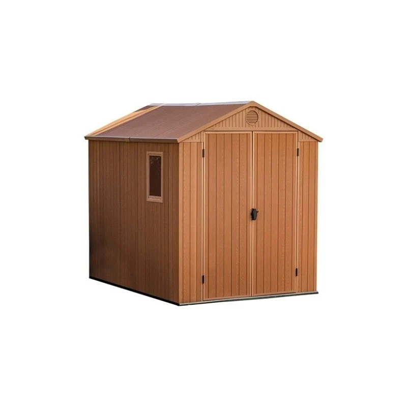 Casetta Keter Darwin 6x8 marrone cm 190x244x221 h