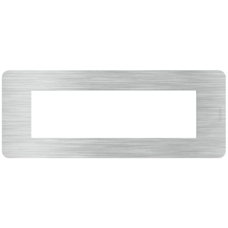 BTICINO JA4807EA - MatixGO - Placca 7P Aluminum