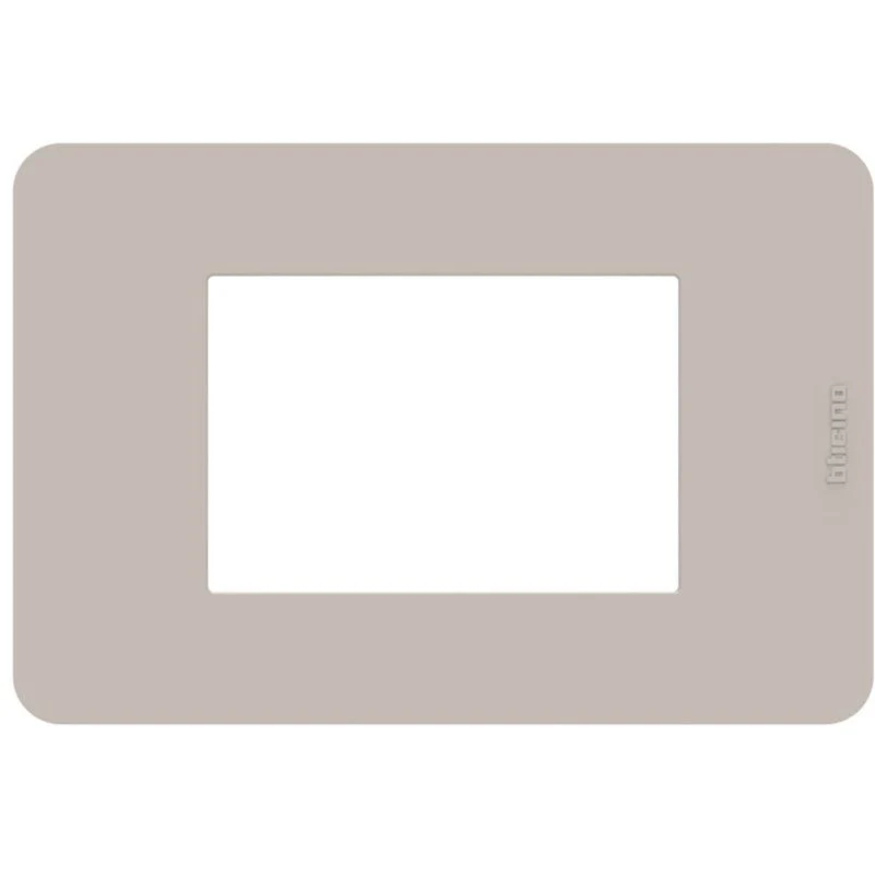 BTICINO JA4803TS - MatixGO - Placca 3 moduli Sand