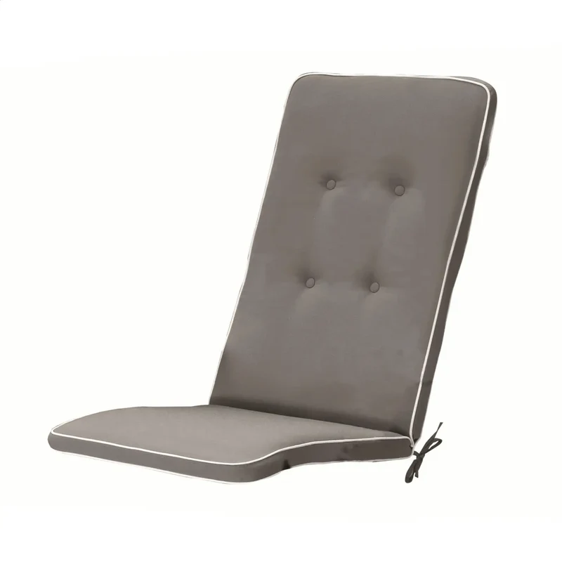 Cuscino per poltrona alta tortora cm 114x48