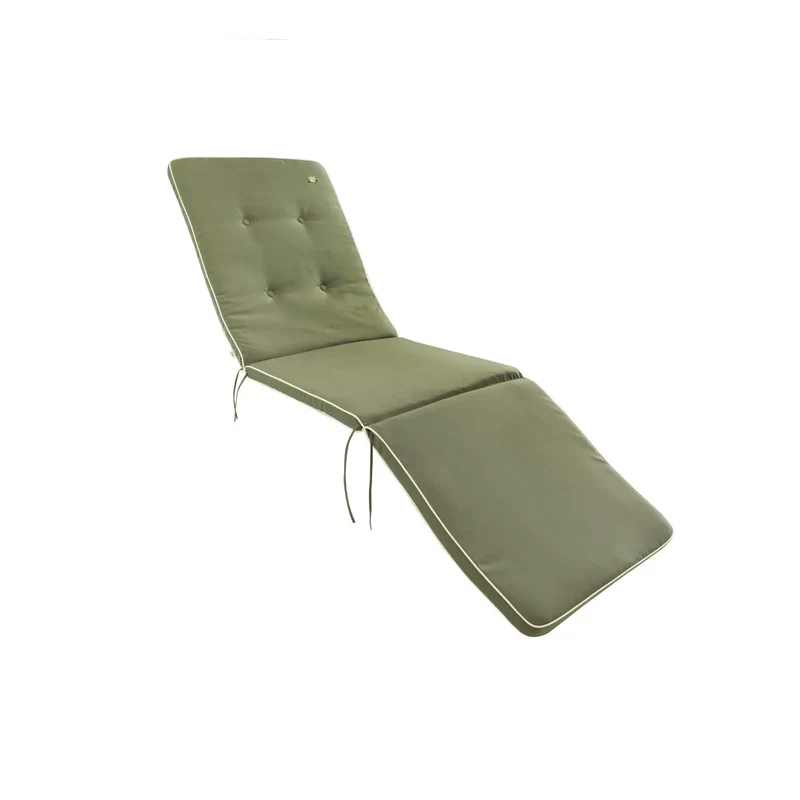 Cuscino per lettino verde primavera cm 200x63