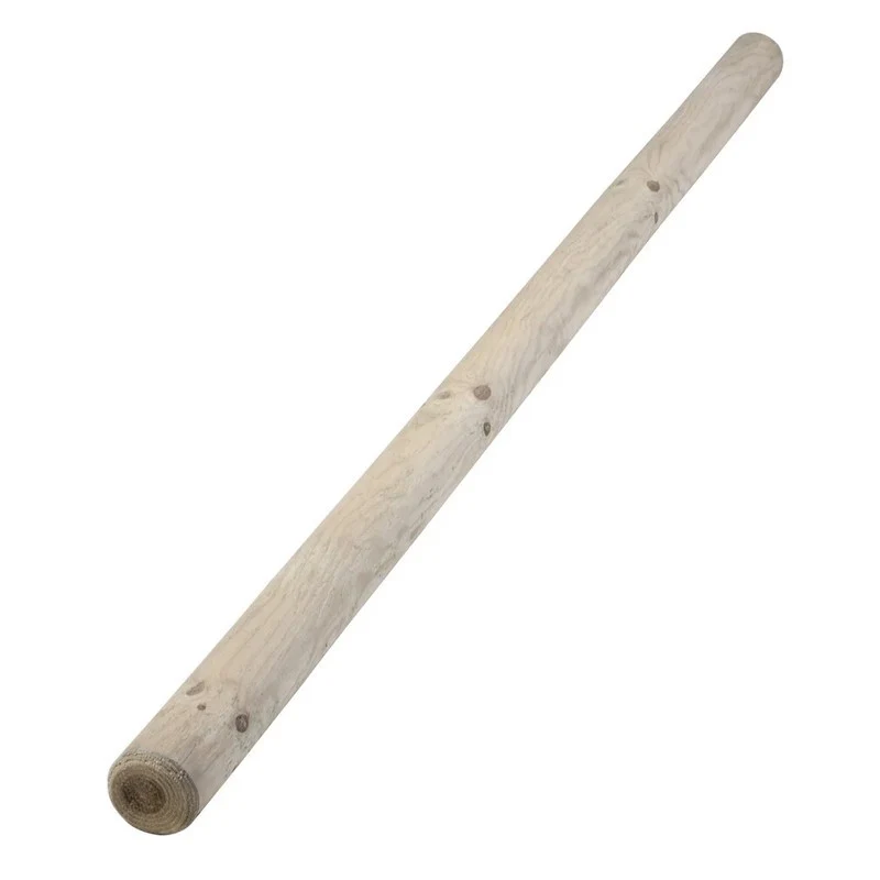 Palo rotondo in legno senza punta Ø 8 cm h 200 cm