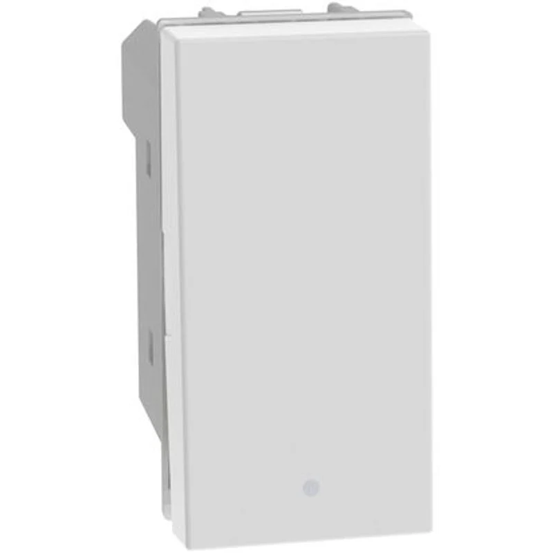 BTICINO JW4005 - MatixGO - pulsante 1P NO 10A 1m bianco