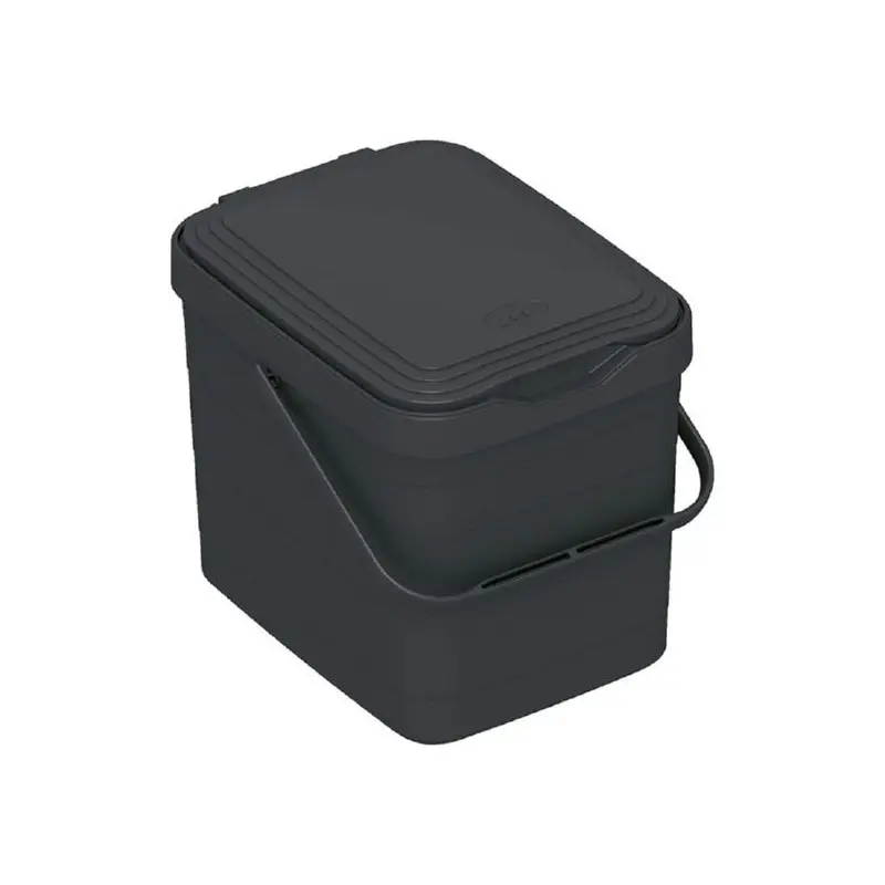 Pattumiera Walbin grigio antracite 8L