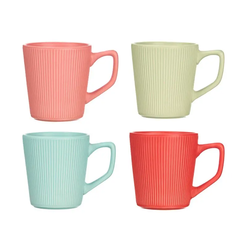Tazza per colazione cm 9,8x13,5x10,7 h colori assortiti