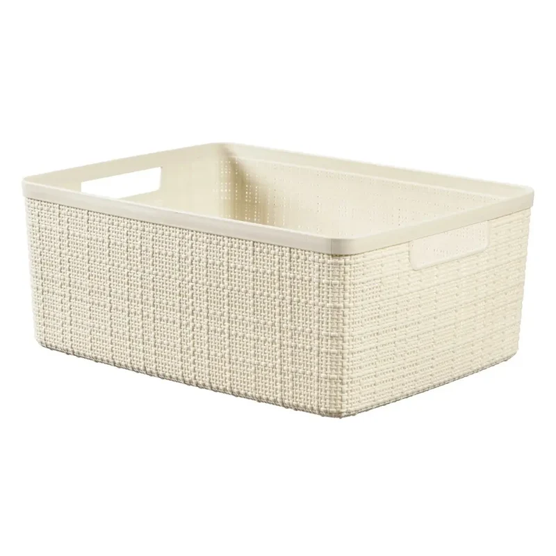 Cesto Curver Jute rettangolare avorio 12l cm 36x28x15 h
