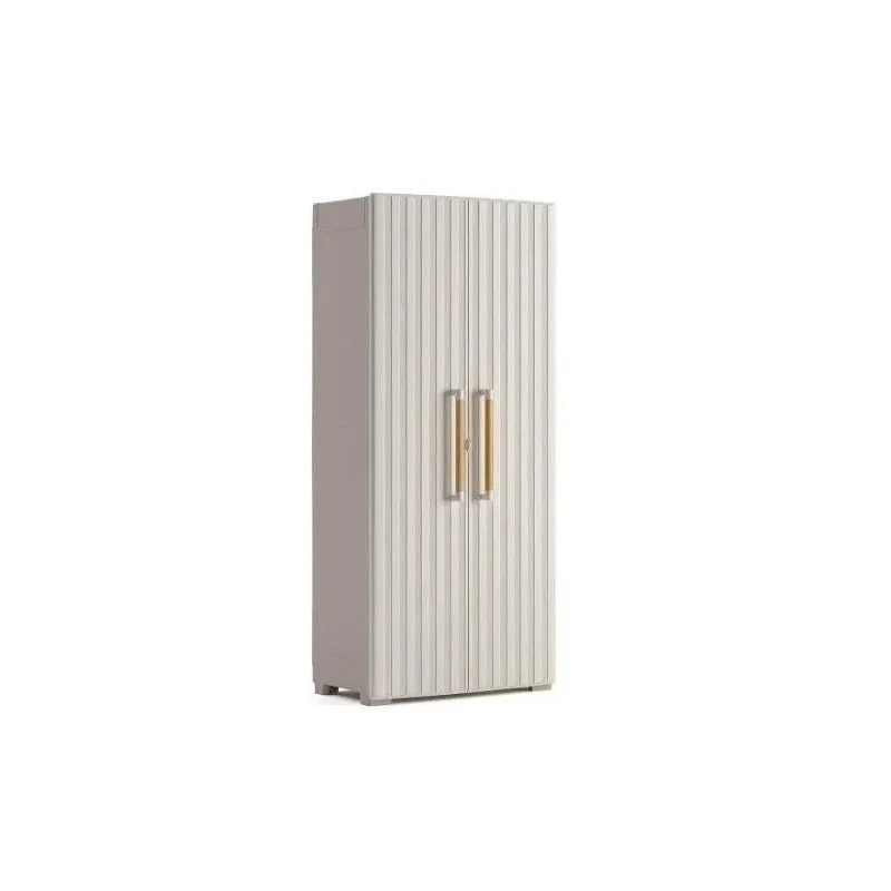Armadio Keter Groove alto sabbia/beige cm 80x45x180 h