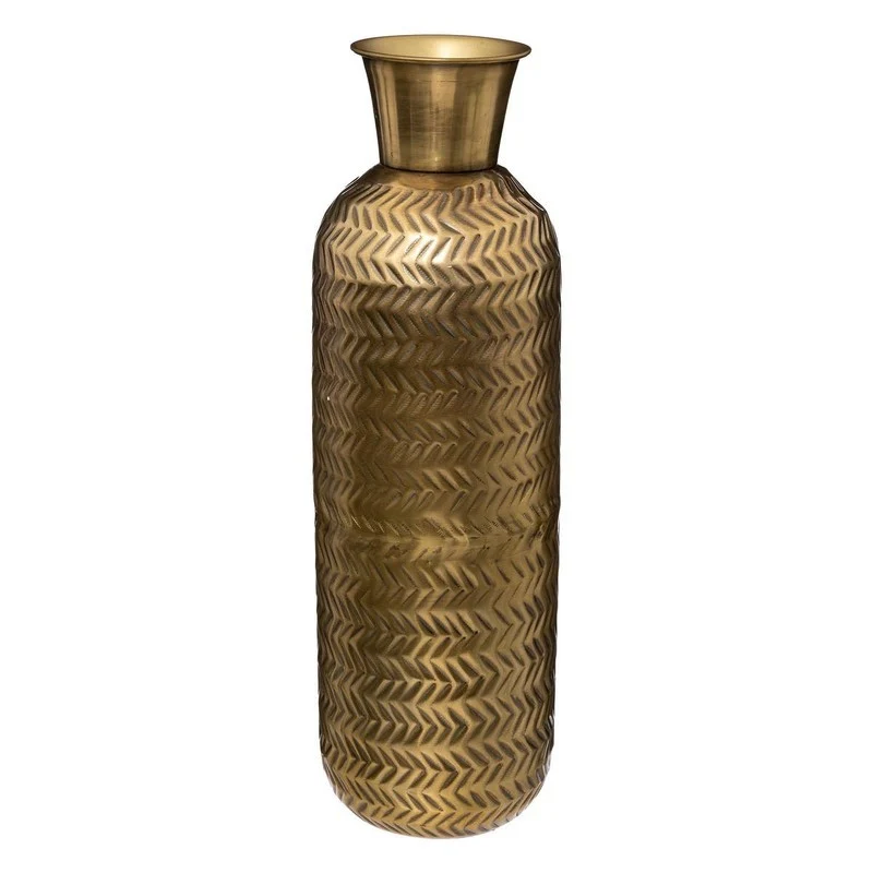 Vaso Night H45 cm metallo oro