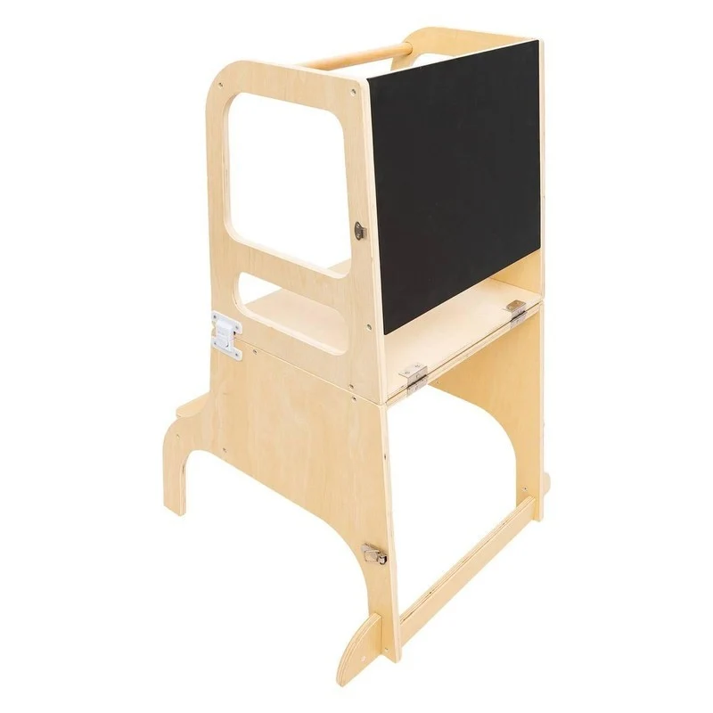 Torre di osservazione per bambini Alba 3 in 1 in legno H91 cm