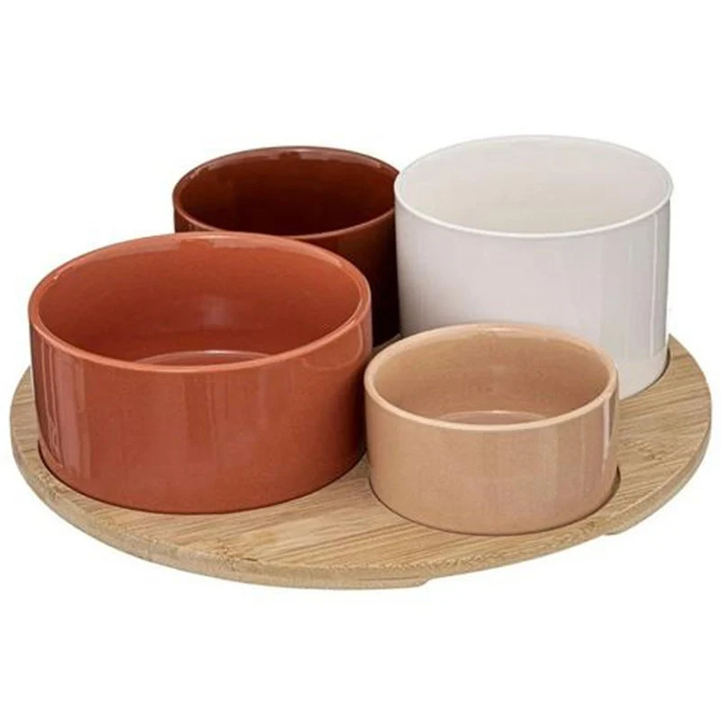 Set aperitivo 5 pezzi bamboo Alicante