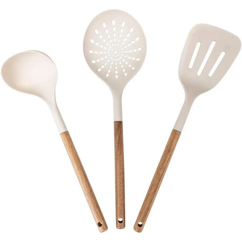 Set 3 utensili cucina Harmony acacia
