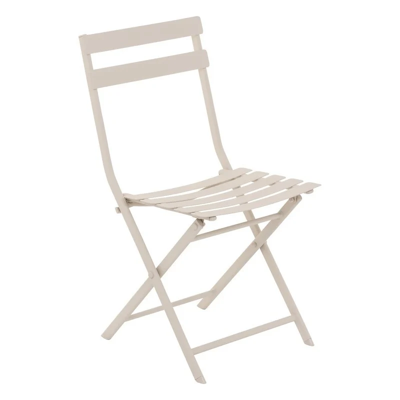 Sedia pieghevole Greensboro argilla cm 51x42x81h