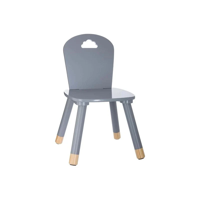 Sedia per bimbi grigio cm 28x50x28h