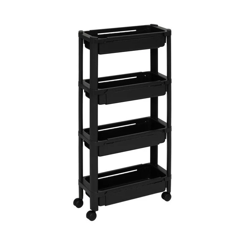 Carrello salvaspazio estensibile FIVE 4 livelli nero