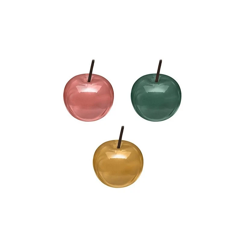 Mela decorativa Cendrine H7 cm ceramica