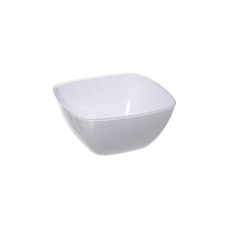 Insalatiera quadrata19 cm bianca