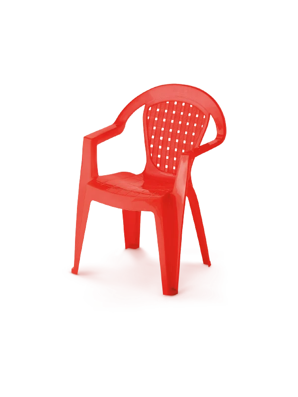 Sedia Norma enfant rosso 36x30xh50 cm