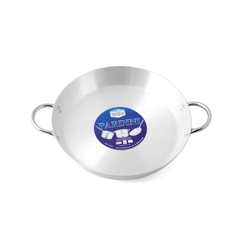 Tegame Albergo Omnia Ø36 cm in alluminio con 2 manici in acciaio inox