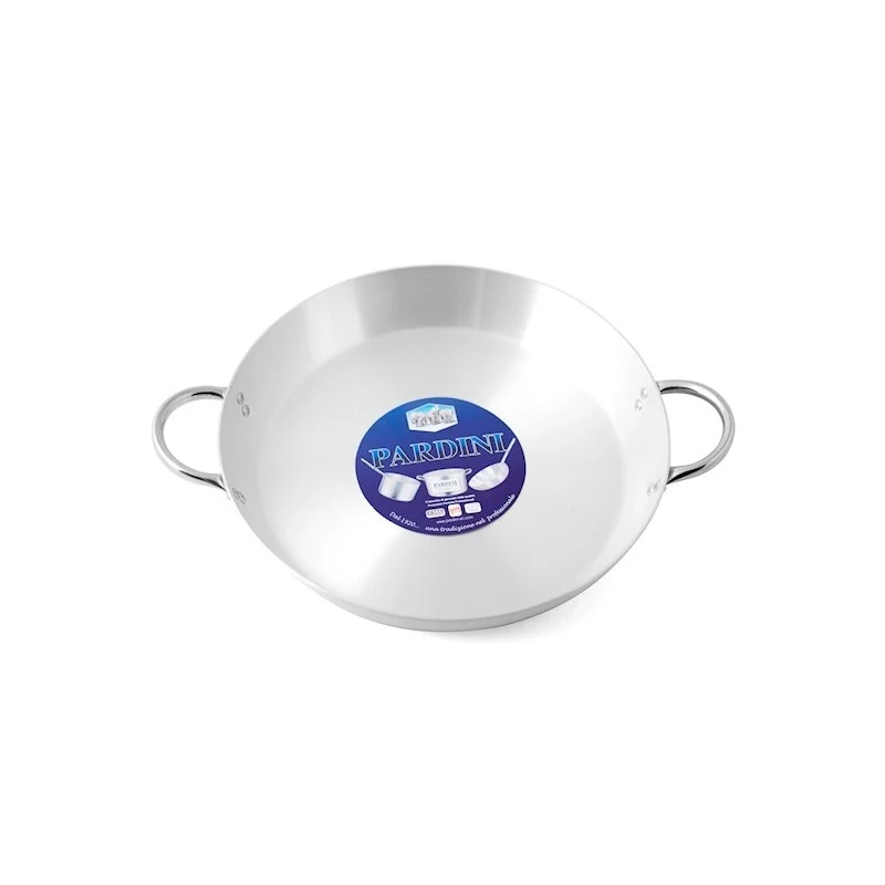 Tegame Albergo Omnia Ø 28 cm in alluminio con 2 manici in acciaio inox