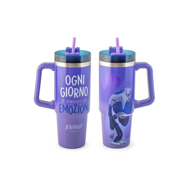 Mug termico Inside Out Noia 0,9 L in acciaio inox