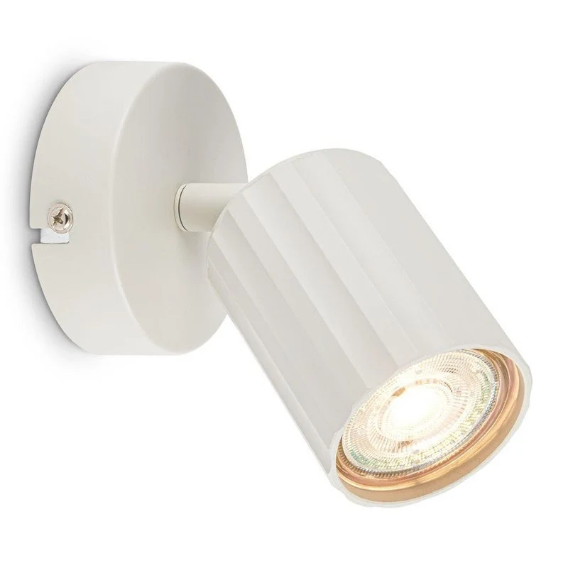 Spot Skaft spot GU10 bianco orientabile 8 x 8 x 12,5 cm
