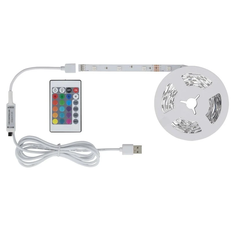 Briloner striscia led RGB usb 5 metri 6w 150 led