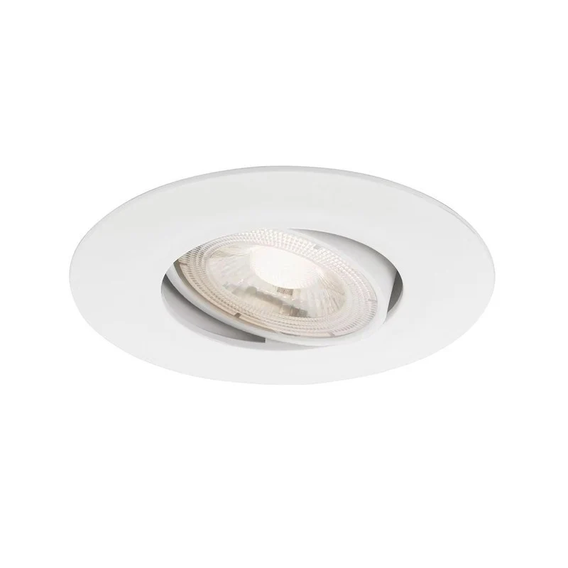 Faretto Kulana da incasso orientabile led 9 cm 5w 460lm bianco