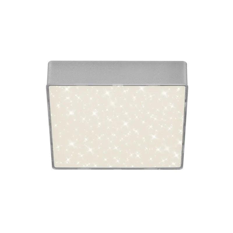 Plafoniera Flame Star led 16 cm 11w 1000lm argento
