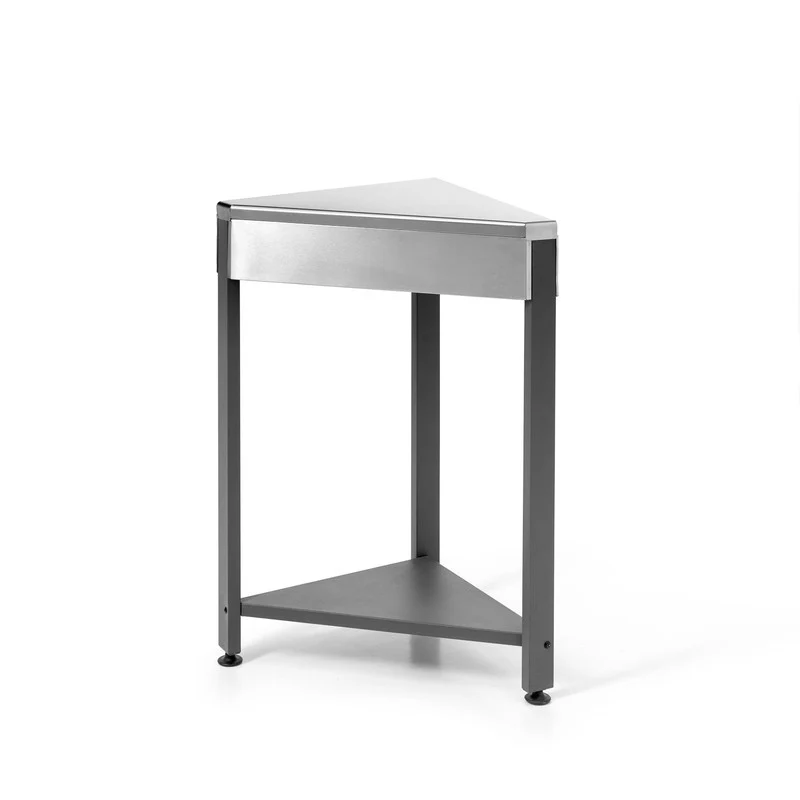 Mobile angolare Corner Indian con piano cm 45,5 x 45,5 x 86 h