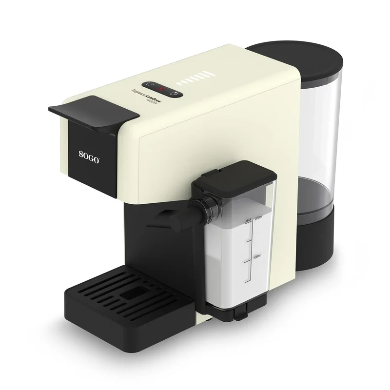 Macchina caffè multicapsula con montalatte 1400w 20 bar