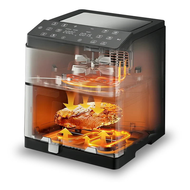 Friggitrice ad aria digitale 8L 1800W