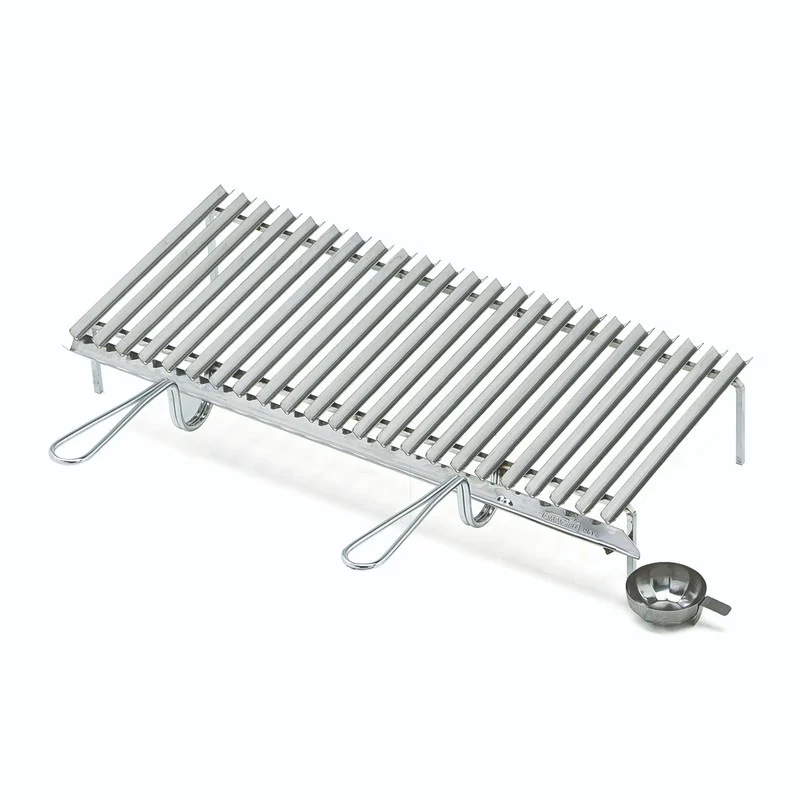 Graticola 20620 cm 75x35 in acciaio inox