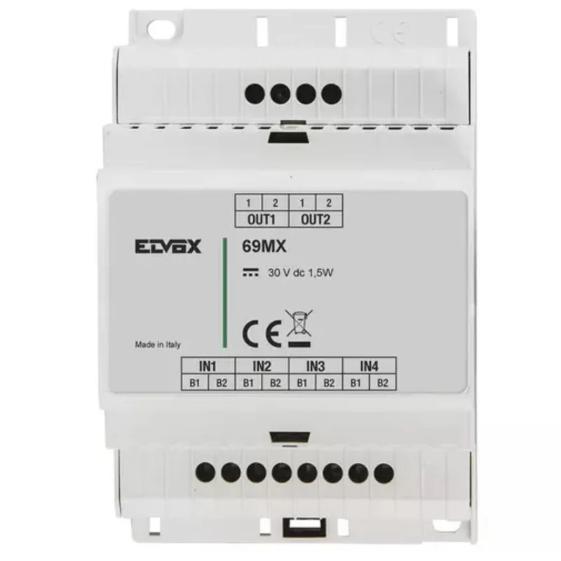 VIMAR 69MX - Concentratore 4 targhe in parallelo Elvox