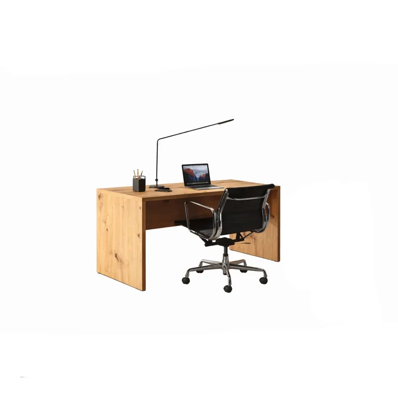 Scrivania rovere artisan con design minimal cm 140x68,3x74,5 h