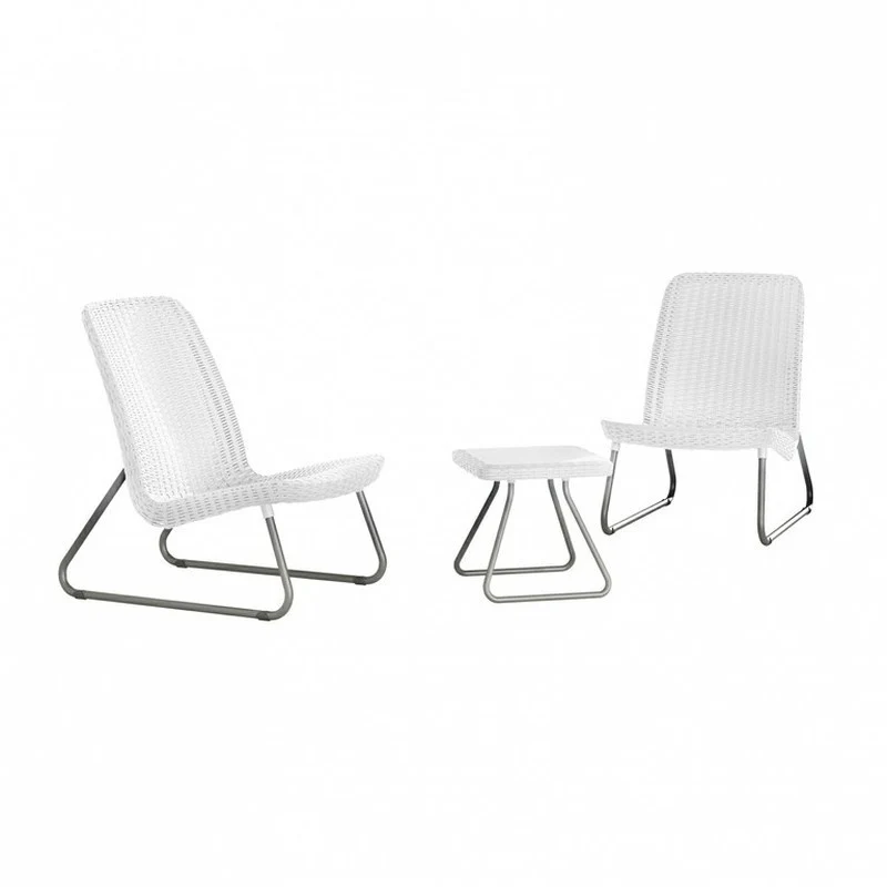 Set esterno balcone bistro keter bianco arredo casa giardino