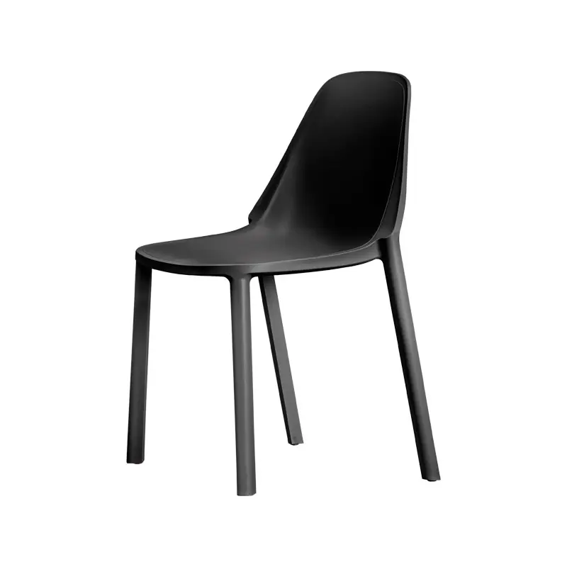 Sedia Più Scab Design in tecnopolimento antracitecm 53 x 54 x 82h