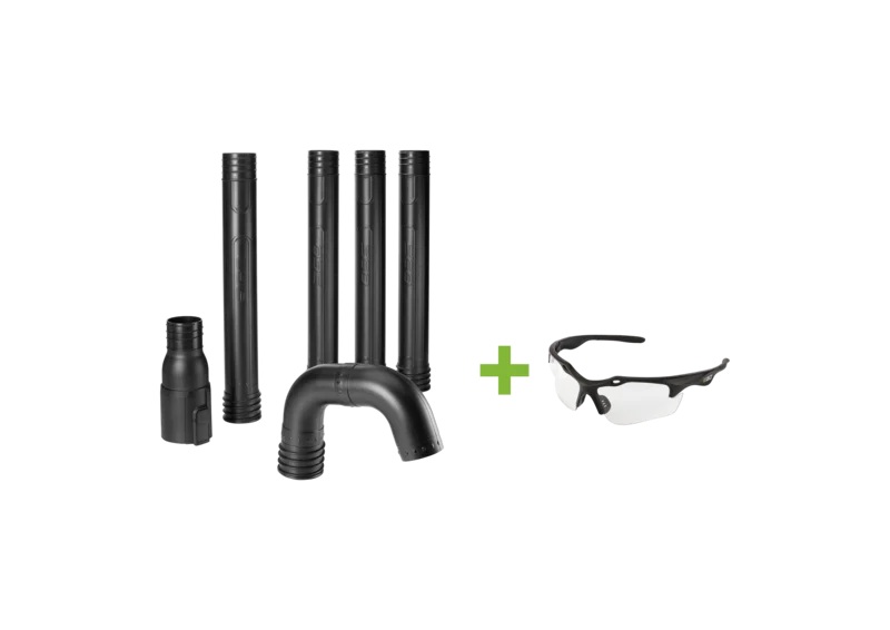 SET PULIZIA GRONDAIE E OCCHIALI Ego AGC1001 per LB5300E e LB5800E