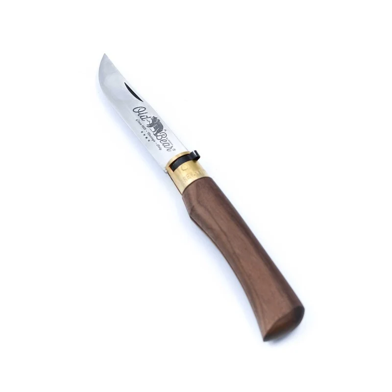Coltello old bear classical noce lama inox 23 cm misura xl