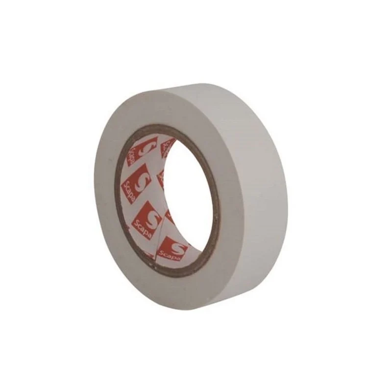 Nastro isolante pvc bianco 19 mm x 25 m