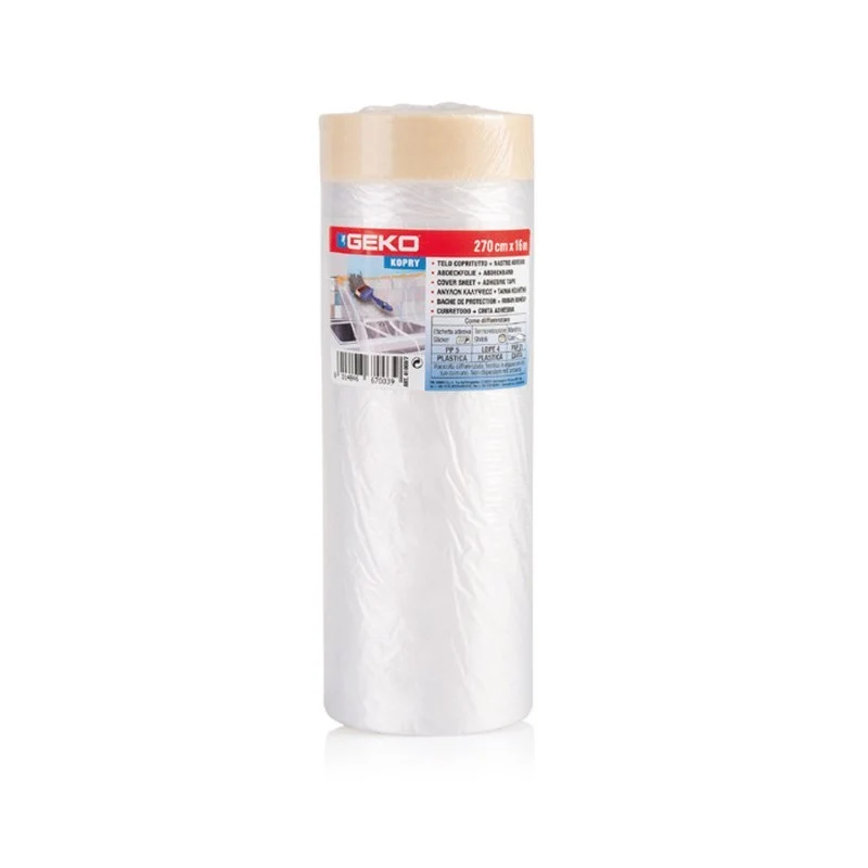 Bobinetta nastro carta con telo HD 300 mm x 20 m