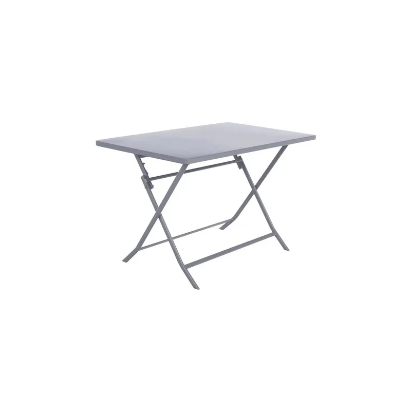 Tavolo rettangolare pieghevole greensboro 4 posti quarzo 110 x 70 x 71 cm