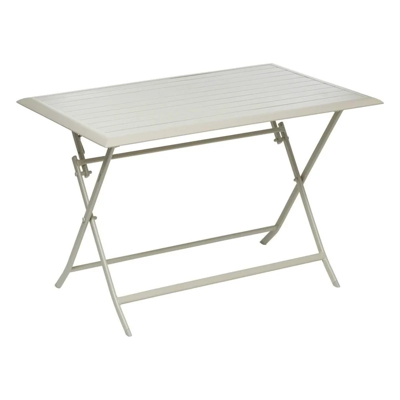 Tavolo da giardino pieghevole Azua argilla 4 posti 135 x 90 x 75 cm