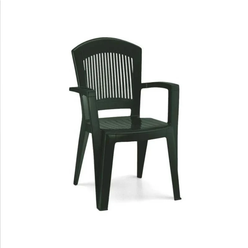 Poltrona da esterno in resina Super Elegant verde Scab 60 x 60 x h. 91 cm.
