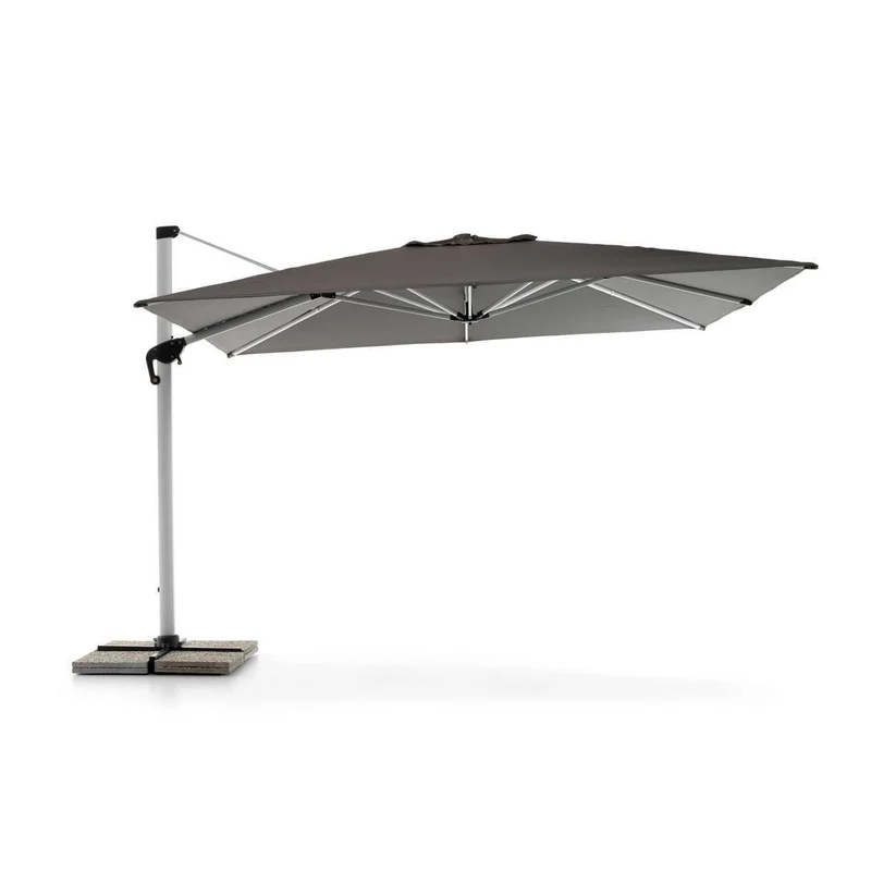 Ombrellone Viro 4x4m antracite
