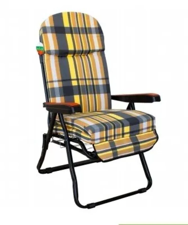 Sedia sdraio Super Lusso Trento imbottita cm 60x67x109h