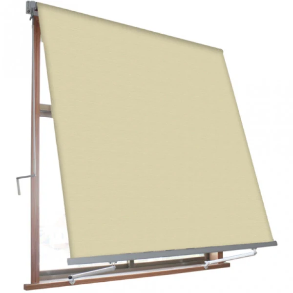 Tenda Milos a caduta con braccetti beige 3x2,45 m