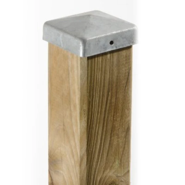 Finale superiore piatto in metallo 71 x 71 mm